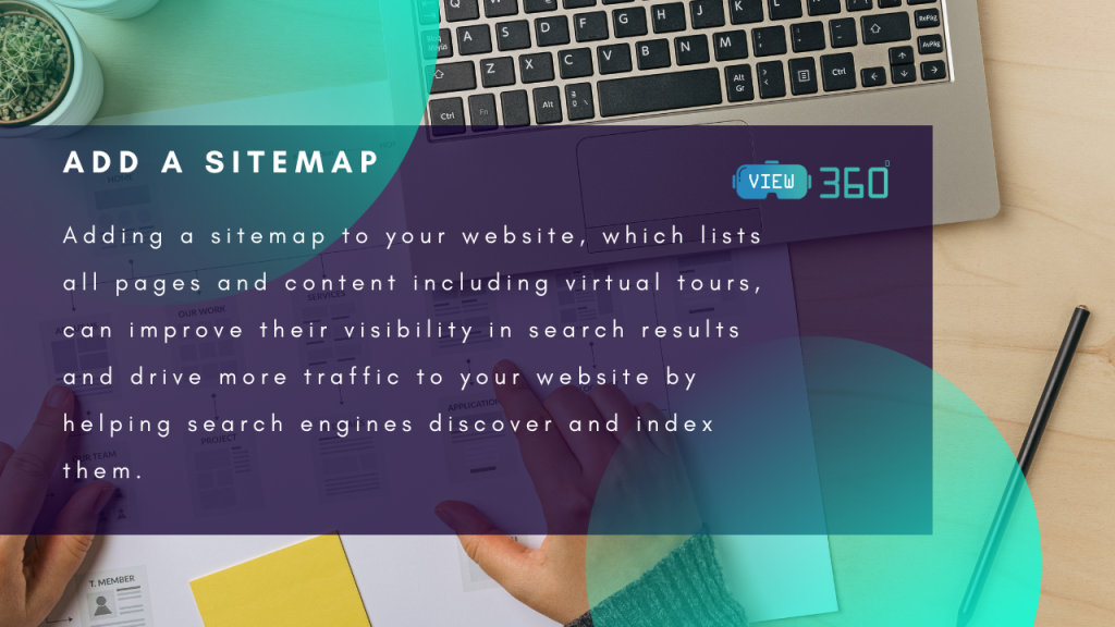 Add sitemap for virtual tour seo